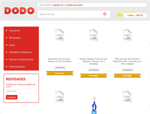 Tablet Screenshot of dodo.ind.br